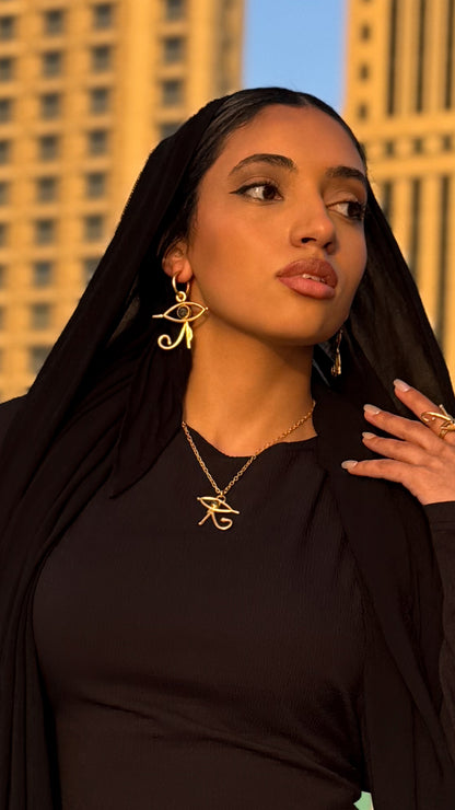 Horus Eye Earrings