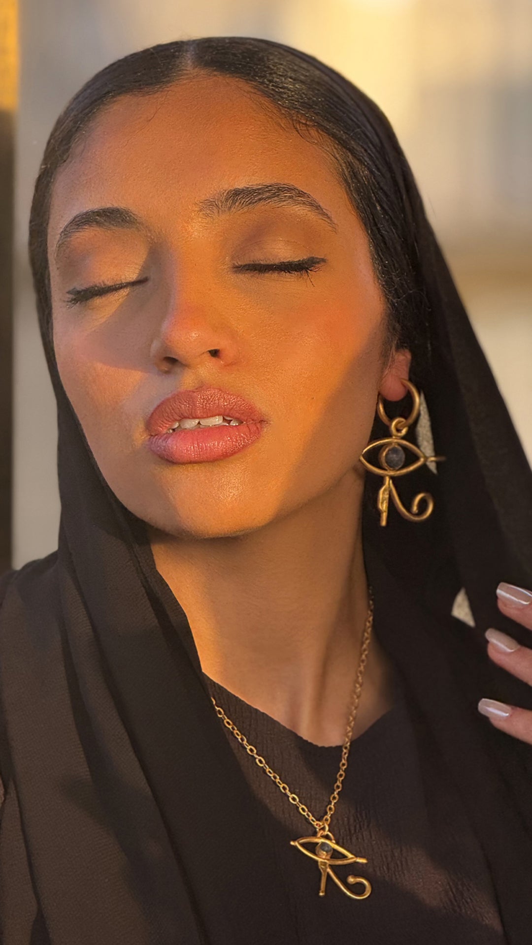 Horus Eye Earrings