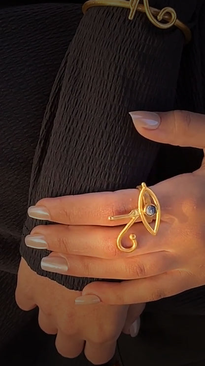 Horus Eye Ring