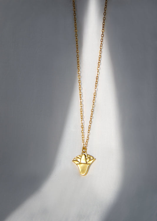 Blue Lotus Pendant