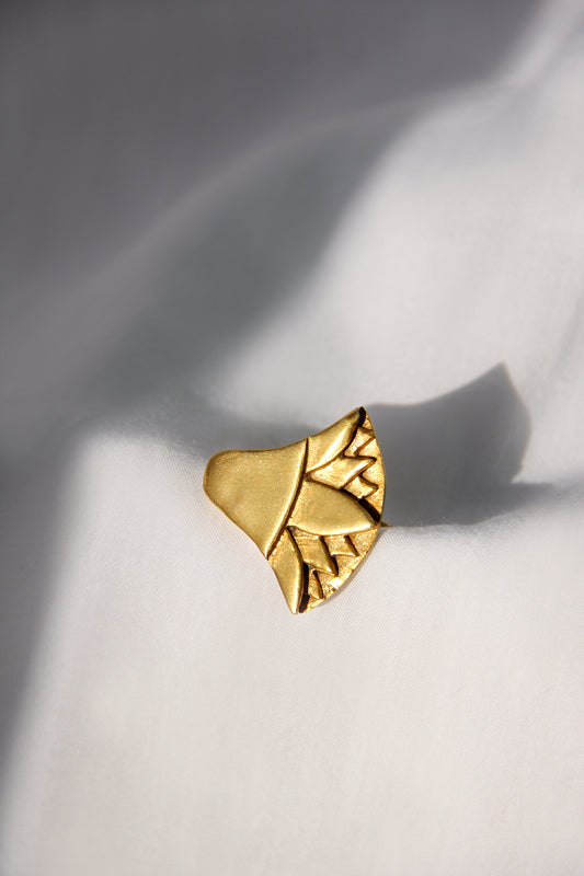 Blue Lotus Ring